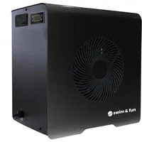 Swim & Fun - Pico-R: Die kompakte 4 kW Wärmepumpe für nordisches Klima - Maximales Volumen von 12.000 l, arbeitet bis –5 °C. und zuverlässig mit Toshiba Kompressor