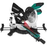 VONROC Radialkappsäge - Gehrungssäge 1500W - Ø216mm - Laserführung - Inkl. 40T tct Sägeblatt