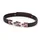 FYNCH-HATTON Leather meets Metal Armband aus Edelstahl und Leder braun FHJ-0050-B-19 Größe onesize