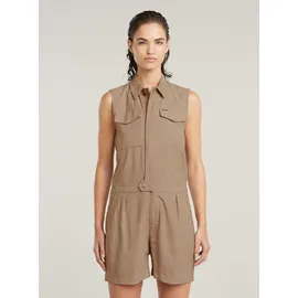 G-Star Jumpsuit dunkelbeige XS