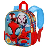 SpiderMan 3D Schulrucksack für Kinder Umhängetasche für Schule