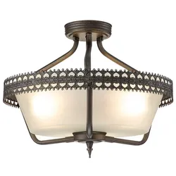Crown Deckenleuchte Eisentor Elstead Lighting CROWN-SF
