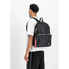 Alpha Industries Crew Backpack Schwarz