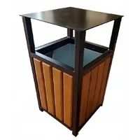 QLS Mülleimer 60 l Schwarz