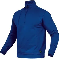 Zip-Sweatshirt-Flex-Line Kornblau, Größe 3XL - kornblau - 3XL