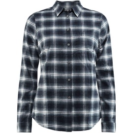 Fjällräven Fjallraven Damen Long Sleeved T-Shirt Övik Flannel Shirt W, Dark Navy, L, 89833