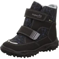 superfit Jungen - Schuhe HUSKY Boot, Modern, SCHWARZ/HELLGRAU 0000, 33