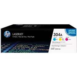 HP 304A (CF372AM) - 3-farbig - Toner - Multipack