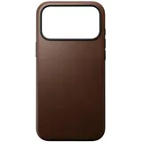 Nomad iPhone 17 Pro Max Leder Case braun