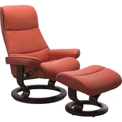 Relaxsessel STRESSLESS "View", braun (henna), B:78cm H:105cm T:78cm, Sessel, mit Classic Base, Größe S,Gestell Braun