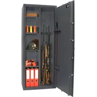 Profirst Waffenschrank EN0 Visp 10 Doppelbartschloss anthrazit