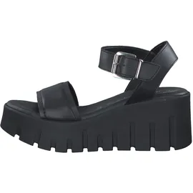 TAMARIS Keilsandalette Damen Schwarz 40