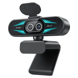eMeet C60E 4K Dual Webcam Schwarz