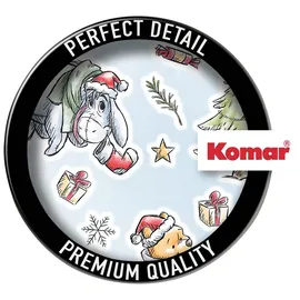 KOMAR Winnie the Pooh Christmas Wandtattoo 50 x 70 cm