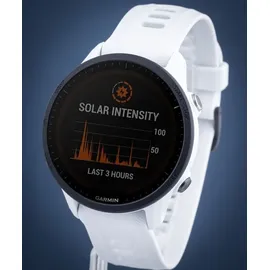 Garmin Forerunner 955 Solar steinweiß