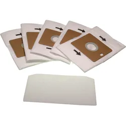 Nilfisk 30050002 5x Staubsaugerbeutel + 1x Filter für Staubsauger (Beschreibung)