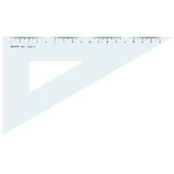 Aristo Dreieck 60 Grad ohne Facette Hypotenuse 22.6 cm, Teilung 19.6 cm 9003182060207 Aristo
