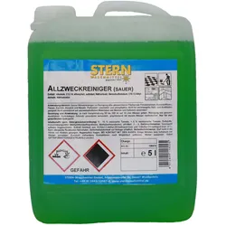 Allzweckreiniger Allesreiniger sauer STERN Allzweckreiniger S Kanister 5 l oder ...