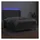 vidaXL Boxspringbett mit Matratze & LED Grau 140x200 cm Kunstleder
