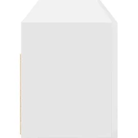 vidaXL Bad-Wandschrank 100 x 25 x 30 cm Weiß