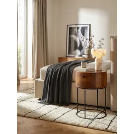 KADIMA DESIGN Nachtschrank 40 x 40 x 60 cm Braun