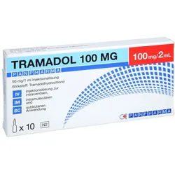 TRAMADOL PANPHARMA 100 mg/2 ml Injektionslösung 10X2 ml