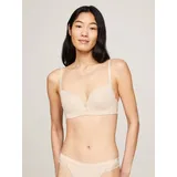 Tommy Hilfiger Underwear Push-up-BH WIRELESS PUSH UP mit Spitze & verstellbaren Trägern rosa 80