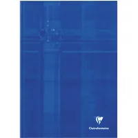 Clairefontaine 9040C - Heft / Kladde A4 21 x 29 ,7 cm, mit Hardcover, 96 Blatt, farbig sortiert,