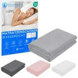 Dreamdry Matratzenschoner 180x200 - Inkontinenzunterlage waschbar, Matratzenschoner 180x200 atmungsaktiv wasserdicht, wasserdichte Matratzenauflage, Matratzenbezug, Nässeschutz