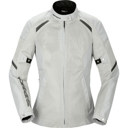 Spidi Tek Net Damen Motorradjacke, silber, Größe XL