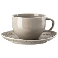 Rosenthal 10540-405201-14850 Junto Pearl Grey Cafe au Lait 2tlg.