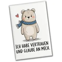 Speecheese Ich Habe Vertrauen und glaube an Mich Bär
