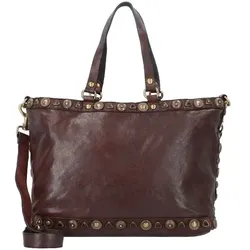 Campomaggi Shopper Tasche Leder 37 cm moro