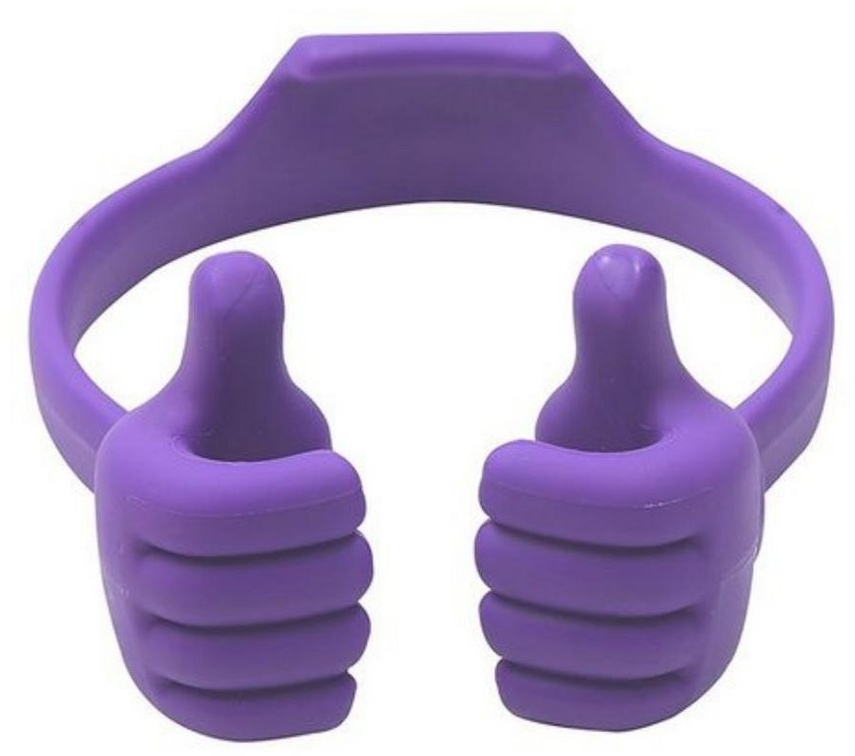 Fivejoy Thumbs-up Handy-Ständer, Tablet-Ständer für Schreibtisch Handy-Halterung, (Smartphone Tablet-Ständer) lila