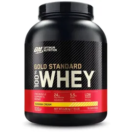 Optimum Nutrition Gold Standard 100% Whey Banana Pulver 2273 g