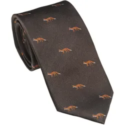 Laksen Krawatte Fuchs, chocolate