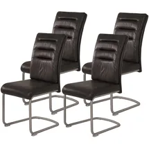 HELA Tische Schwingstuhl Paula, Anthrazit PAULA S