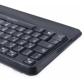 Logilink Wireless Tastatur Set DE schwarz (ID0161)