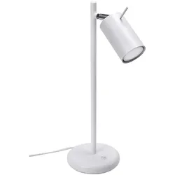 Tischleuchte Bürolampe Schreibtischlampe Beistelllampe Schlafzimmerlampe Weiss