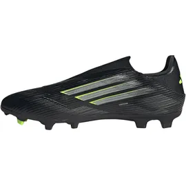 adidas F50 League Laceless FG/MG Core Black / Iron Metallic / Lucid Lemon 46