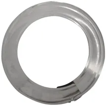 FireFix Mauerrosette Ø 100-120 mm Aluminium verstellbar bis 120 mm Grau
