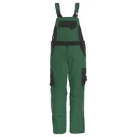 FHB Latzhose ECKHARD Twill - grün;schwarz