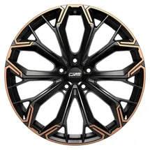 CMS Products C37 8,0 x 19 5 x 112 ET39 MB66,5 Diamond Black Copper