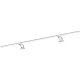 Kalb 120cm Spiegelleuchte Spectraline LED Badezimmerleuchte IP44 18W 230V Chrom warmweiß)