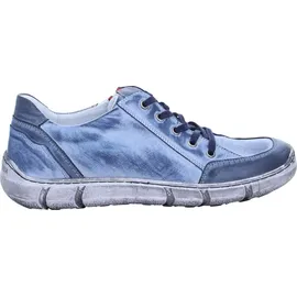 Krisbut Halbschuhe Herren Glattleder BlauGröße:44 - Blau - 44