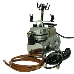 Kompressor Airbrush Saturn 25 mit Druckminderer Druckluft Kompressoren