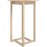 vidaXL Bartisch 60 x 60 x 110 cm Braun