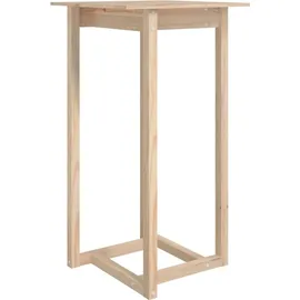 vidaXL Bartisch 60 x 60 x 110 cm Braun
