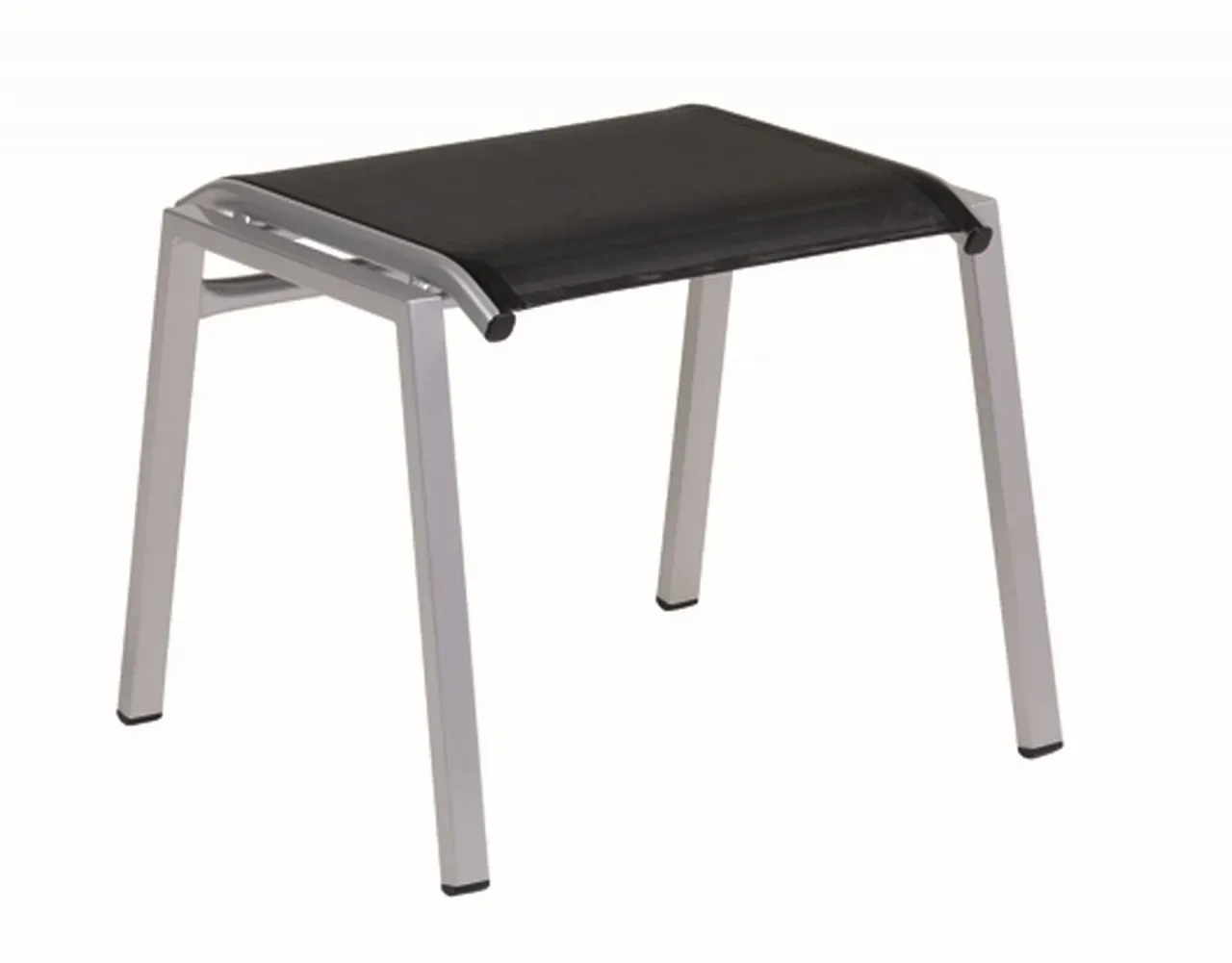 Hocker California - 09 - silber D69 - schwarz