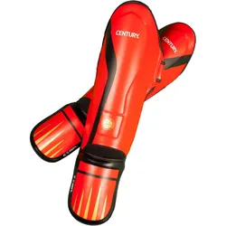 Schienbeinschutz Kampfsport WAKO zertifiziert C-GEAR Integrity Century ROT XL